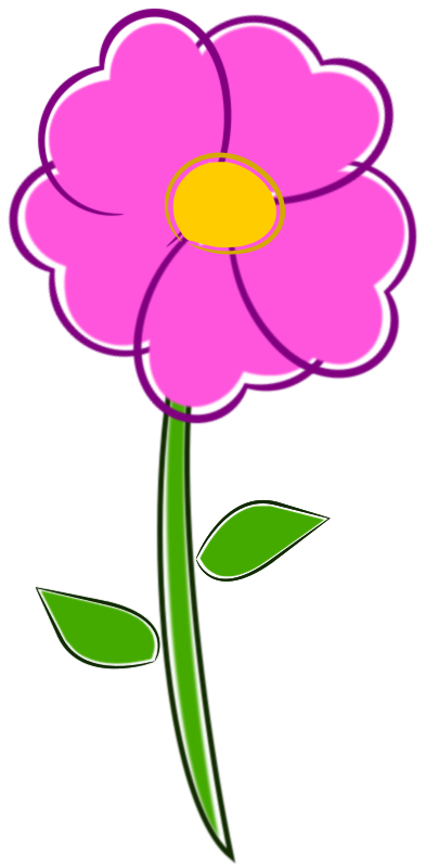 cartoon images flowers