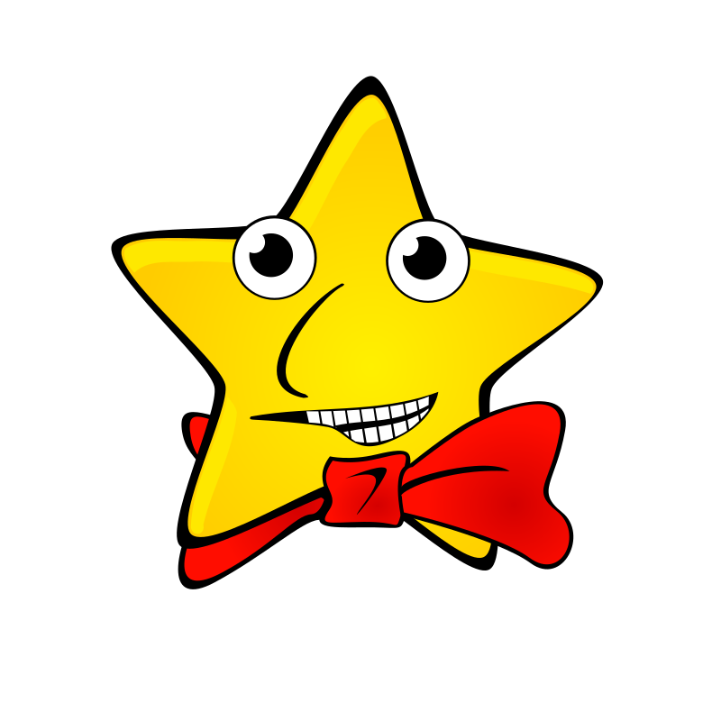 free clipart happy star - photo #13