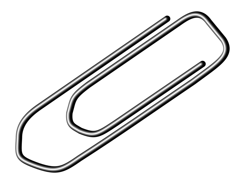 clipart of paper clip - photo #4