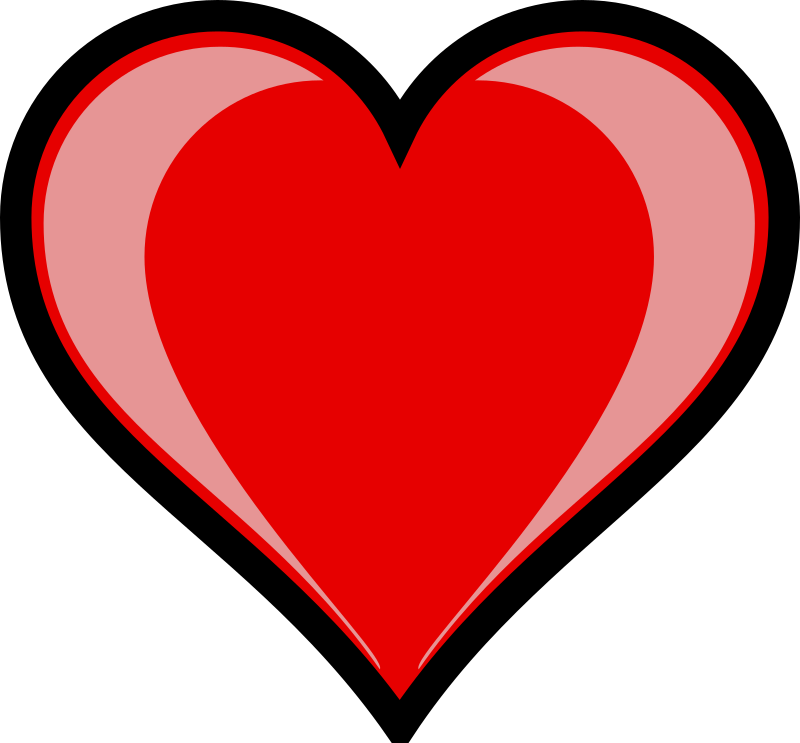 clipart of a heart - photo #27