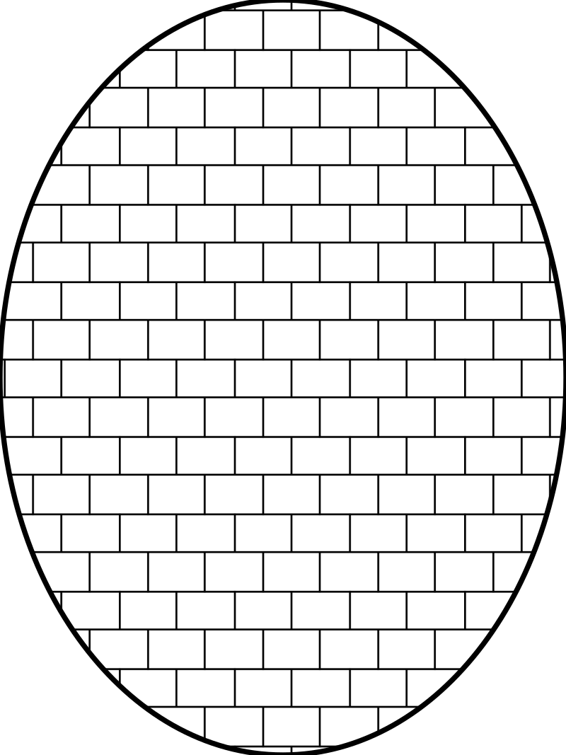 Clipart - pattern brick outline