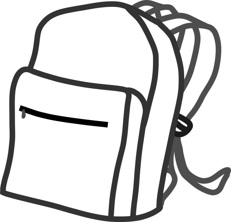 clipart picture of school bag - photo #11