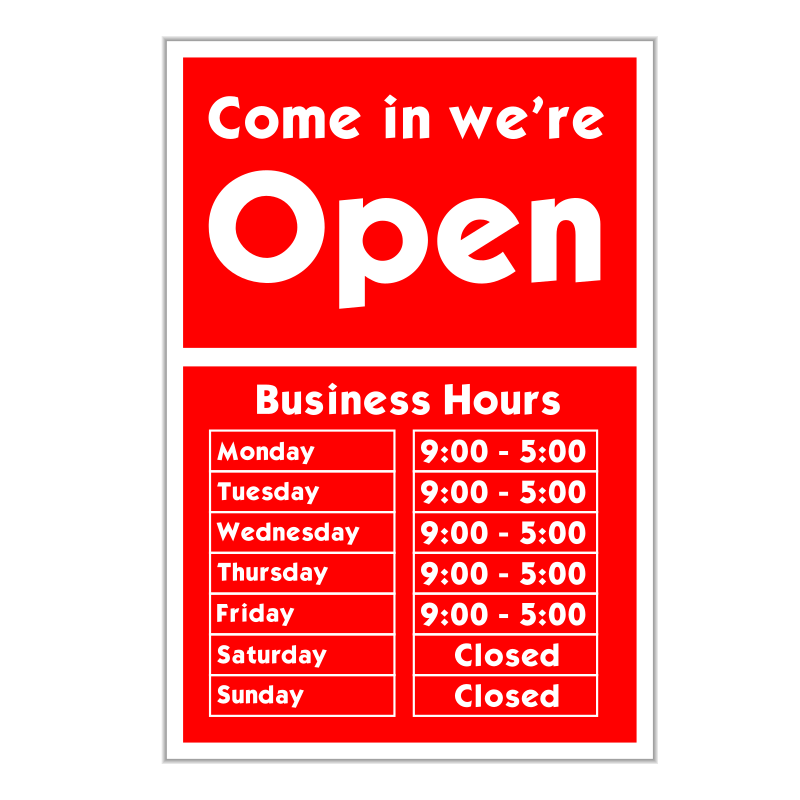business hours clipart - photo #12