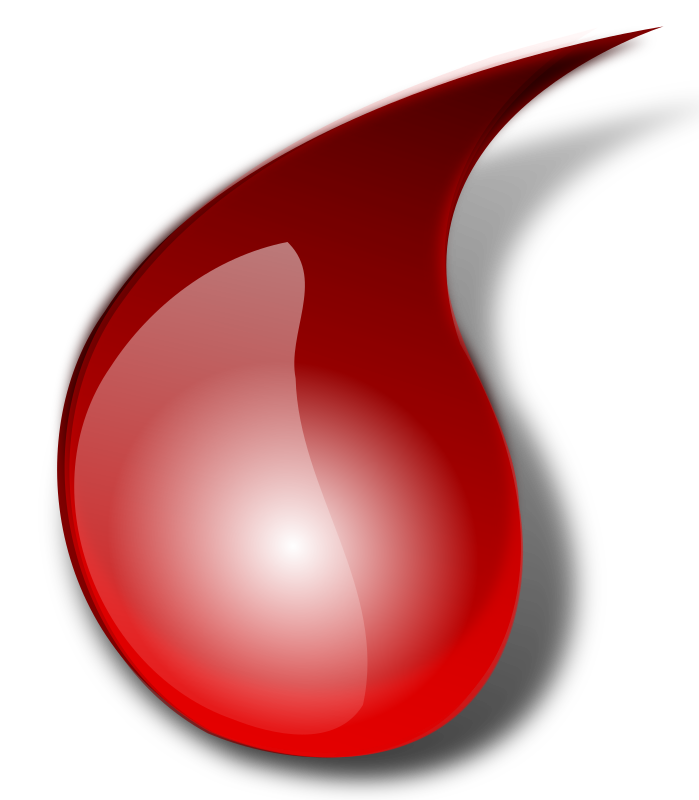 clipart of blood drop - photo #44