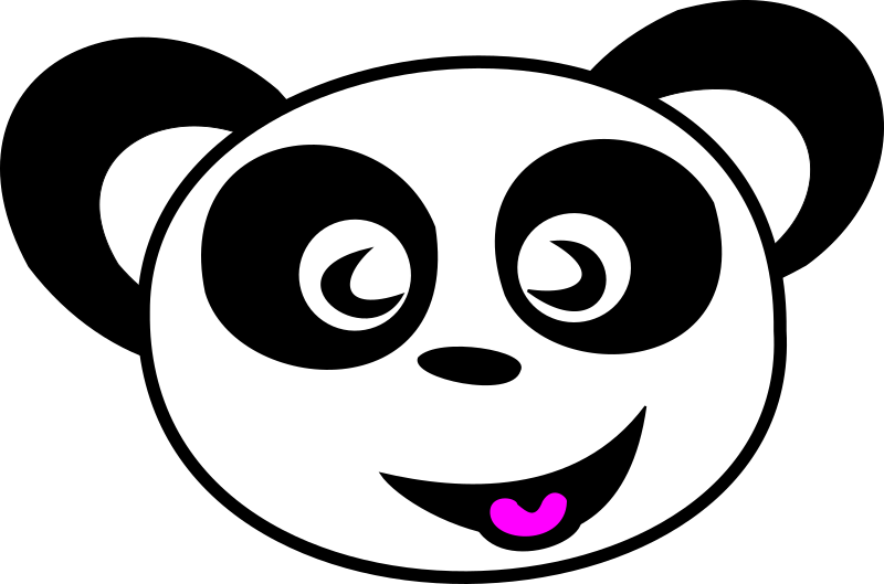 clipart panda sad face - photo #36