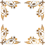 Clipart - Floral Flourish Frame