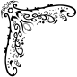 Clipart - Corner Flourish