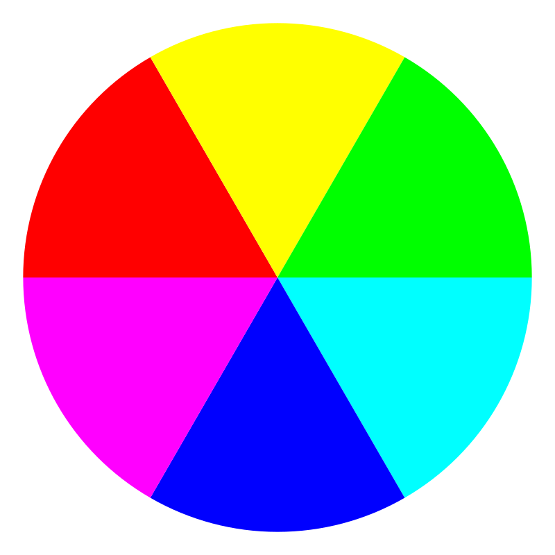6 color beach ball