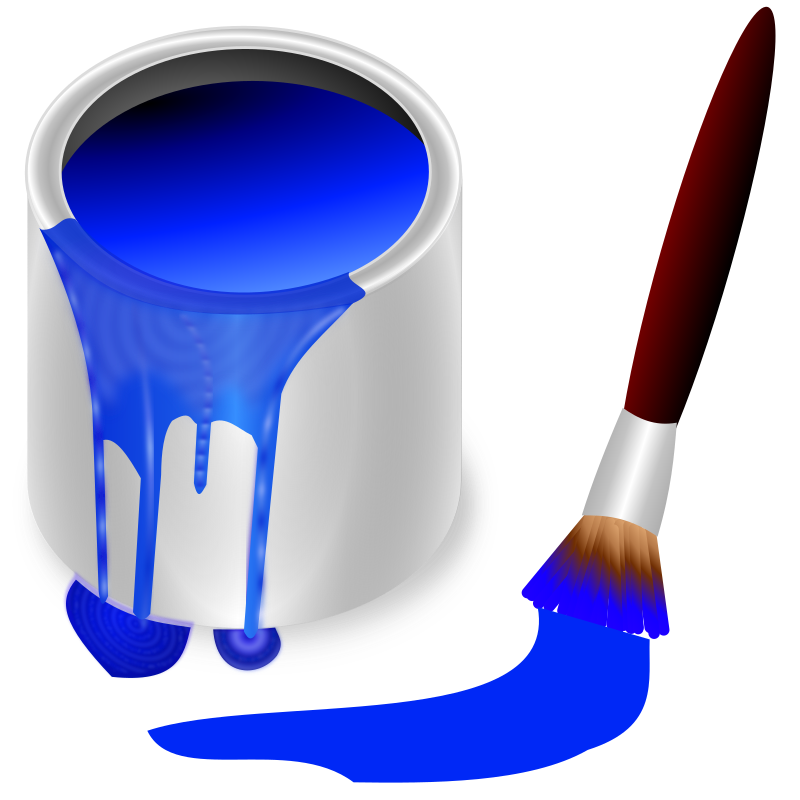 color bucket blue