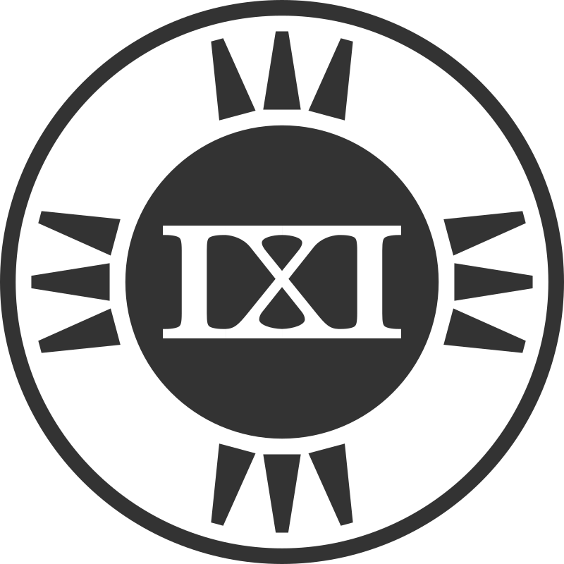 Fictional Brand Logo: IXI Variant C