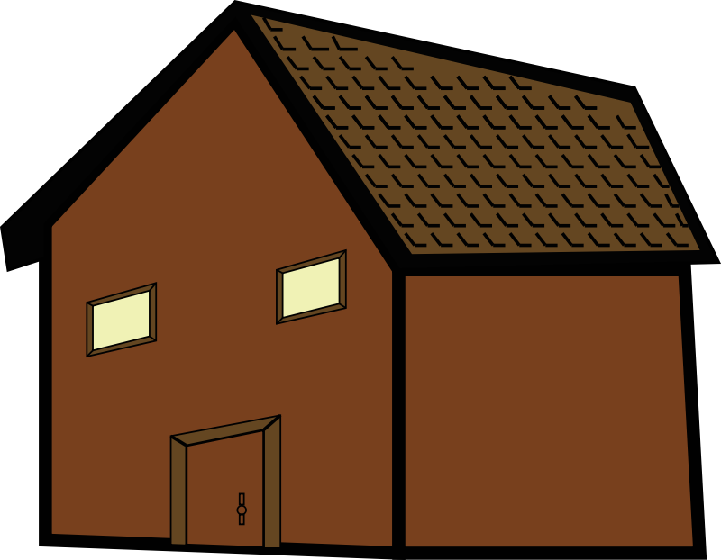 Brown house