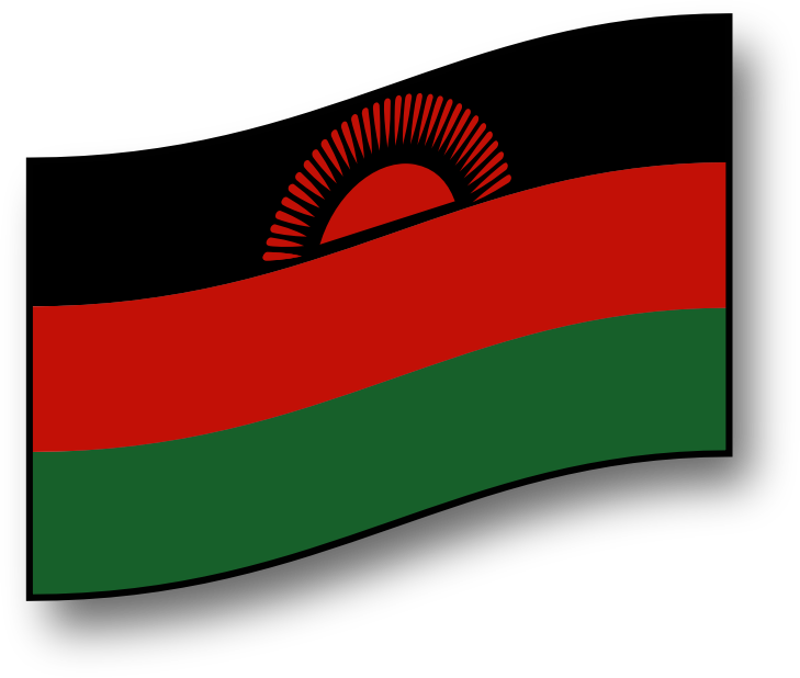 clickable Malawi flag