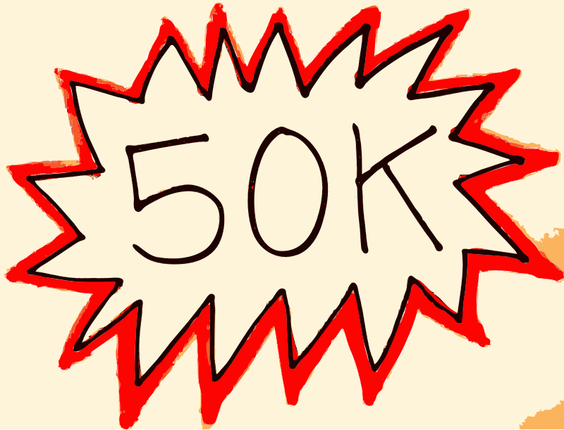 Openclipart hits 50K!