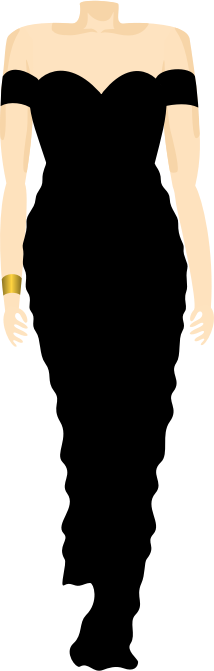 3C, Black Dress, Body