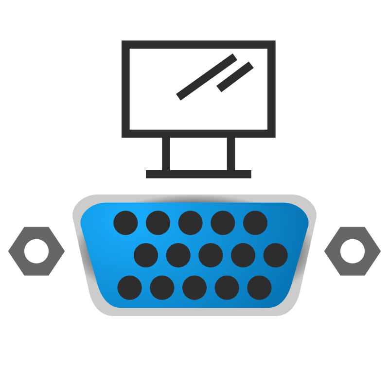 VGA port icon