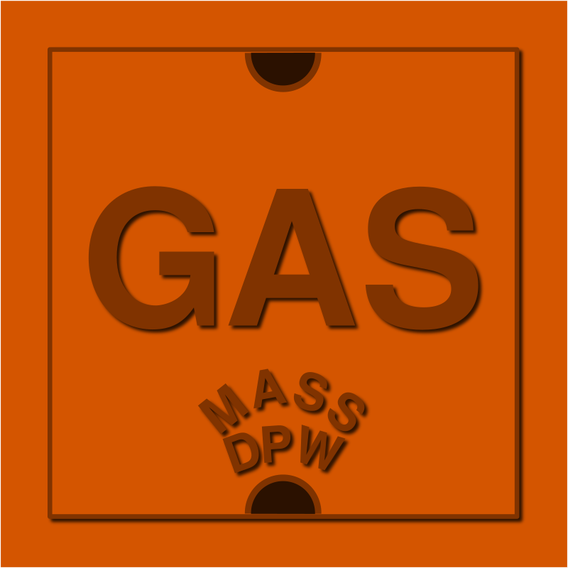 Natural Gas Utility Access Cover
