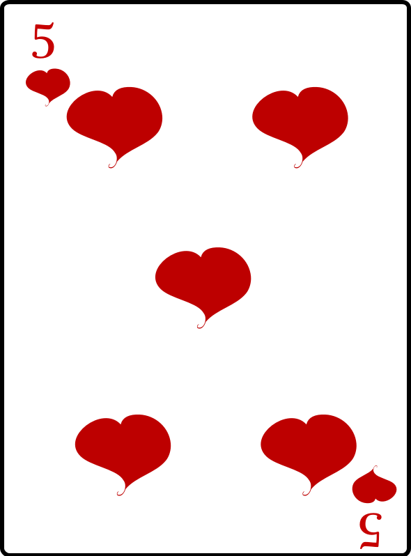5 of Hearts
