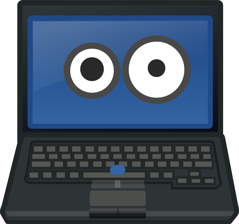 Laptop Eye Contact