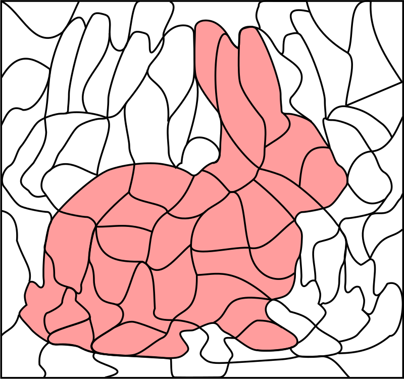 puzzle picture rabbit