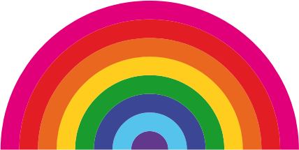 Ostadarra arcoiris rainbow
