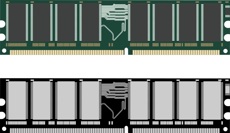 RAM memory card