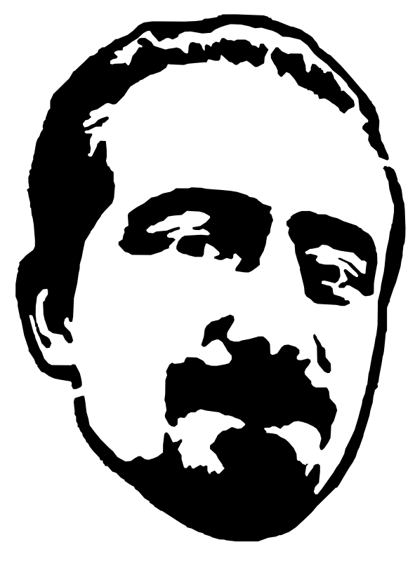 Freebassel Stencil Head Graphic