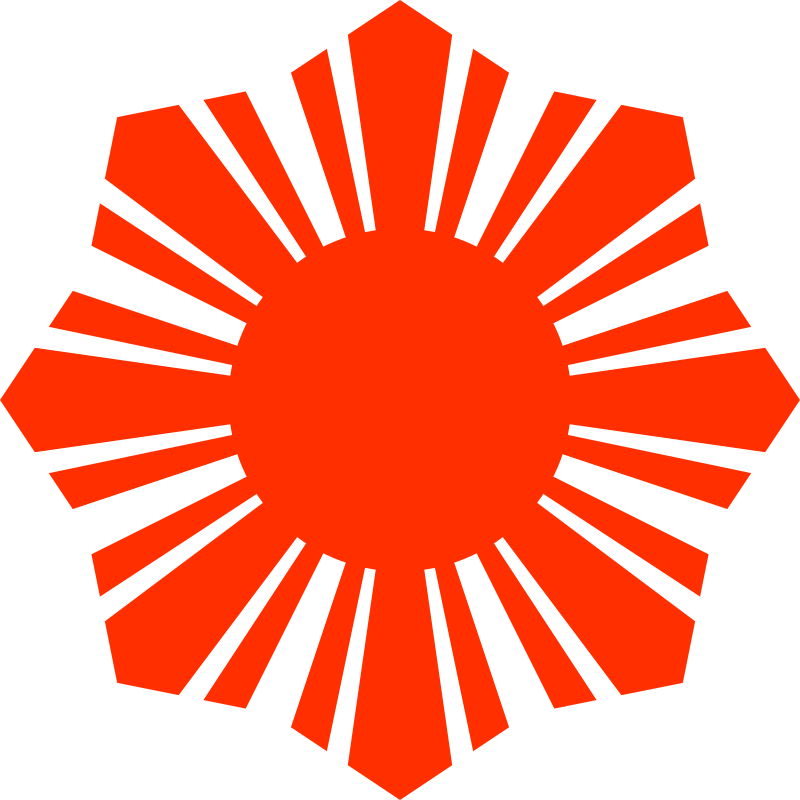 Sun Symbol Red
