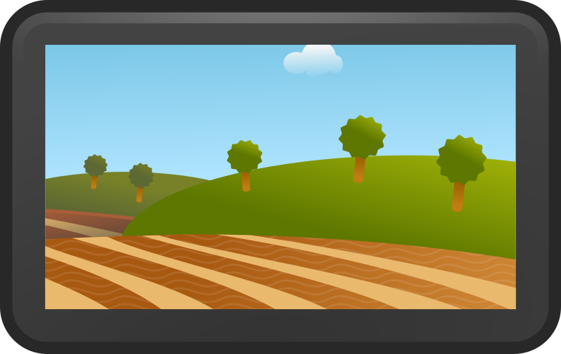 Touchscreen Landscape Mode