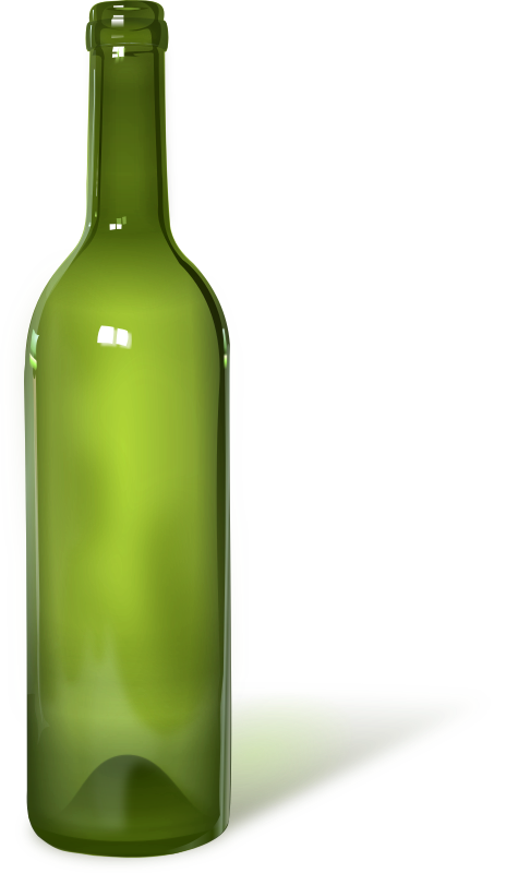 Bottle - detailed (with shadow)