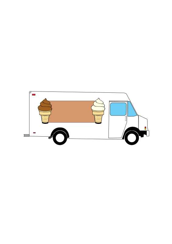 "Buy Ice Cream" truck