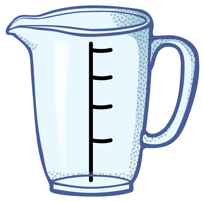 measuring cup - coloured