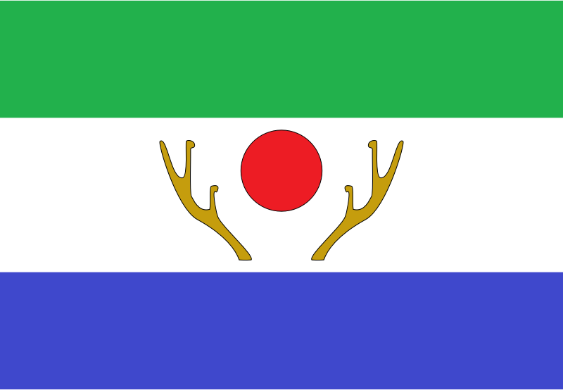 Flag of Shikaoi, Hokakido