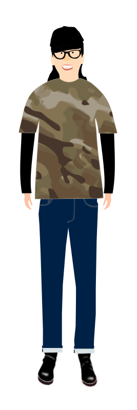 Tshirt-camouflage 02