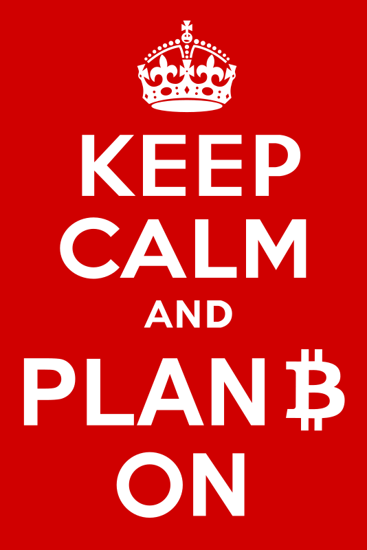 Keep Calm and Plan Bitcoin On