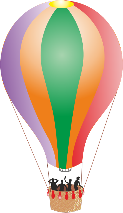 Colorful Detailed Hot Air Balloon