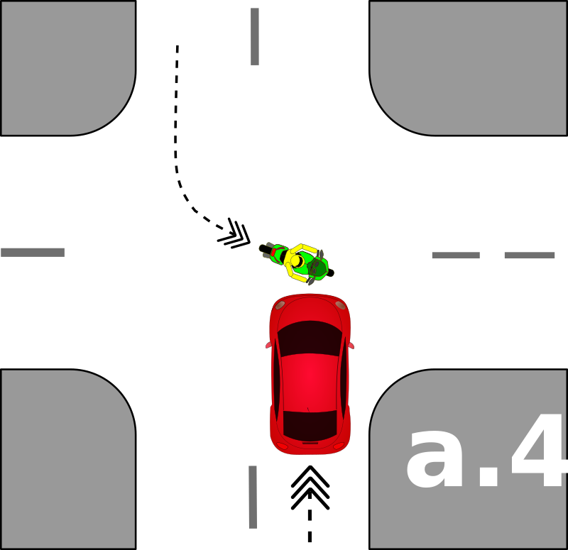 traffic accident pictograms a.4