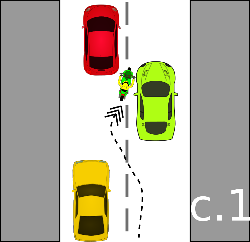 traffic accident pictograms c.1