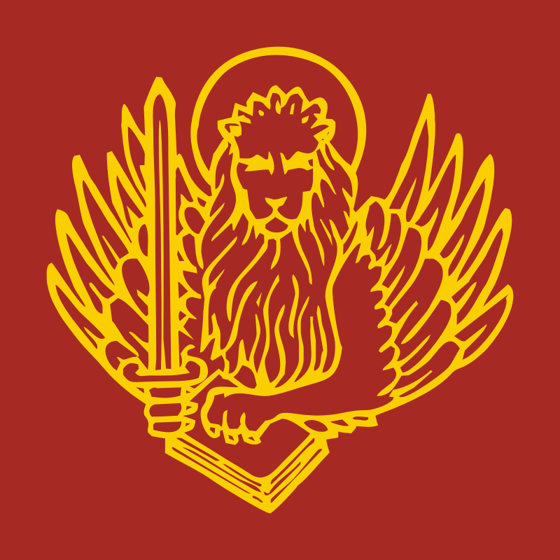 San Marco insignia, italian Lagunari Serenissima regiment, colour