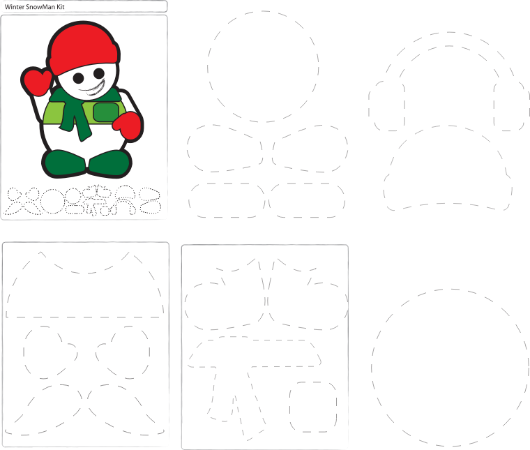 Snow Man Kit