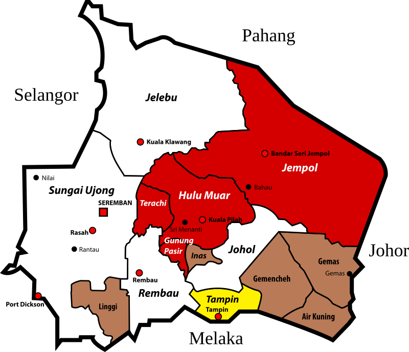 Adat Perpatih Customary Districts of Negeri Sembilan