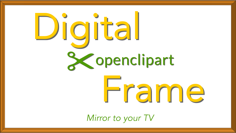 Digital OpenClipArt Frame 16x9