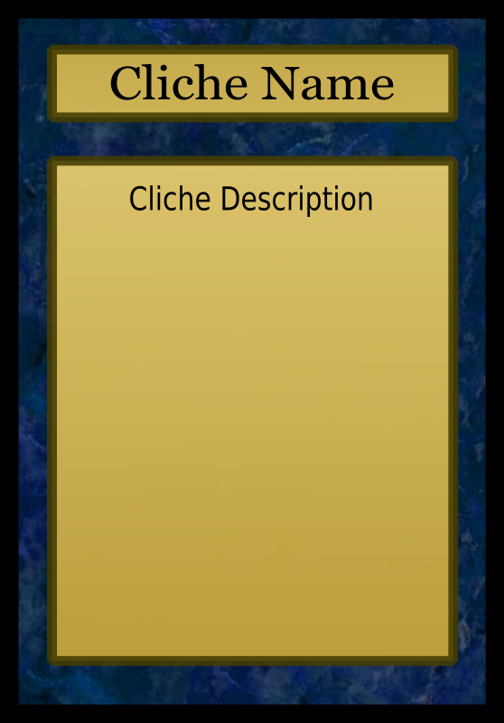 Risus blue card template