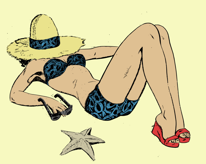 Beach girl