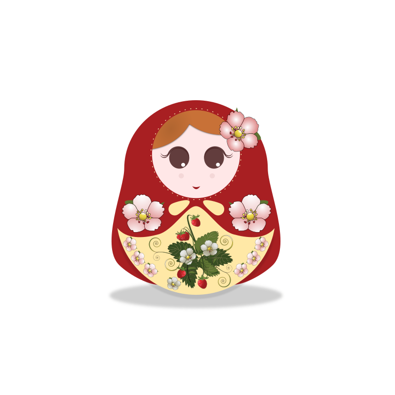 russian doll strawberry