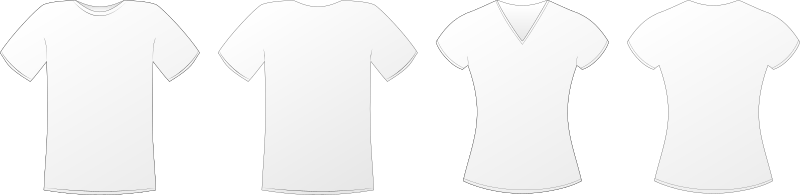 White T-Shirts Mockup