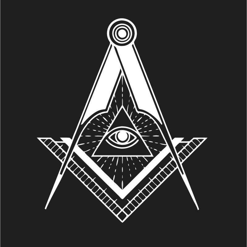 Freemasonry, Masonic Blue Lodge Logo designed by Brothers for Brothers.