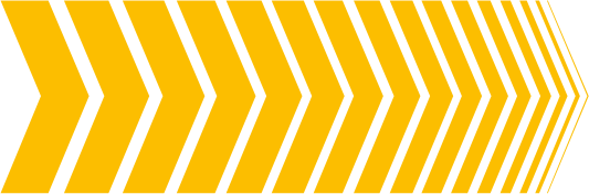 Road yellow zebra arrow