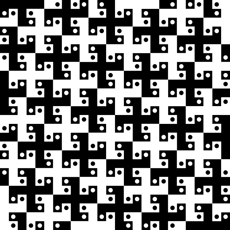 Swastika tessellation 2