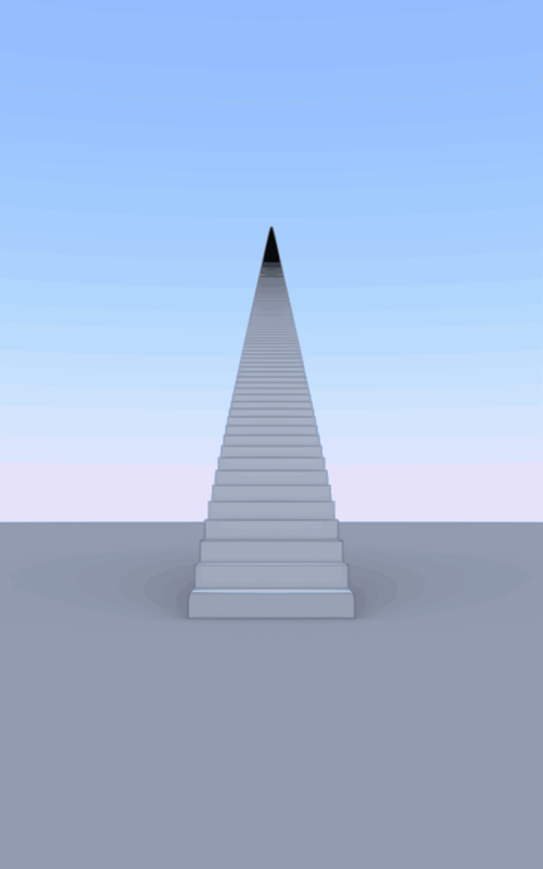 1000 Stairs vectorized