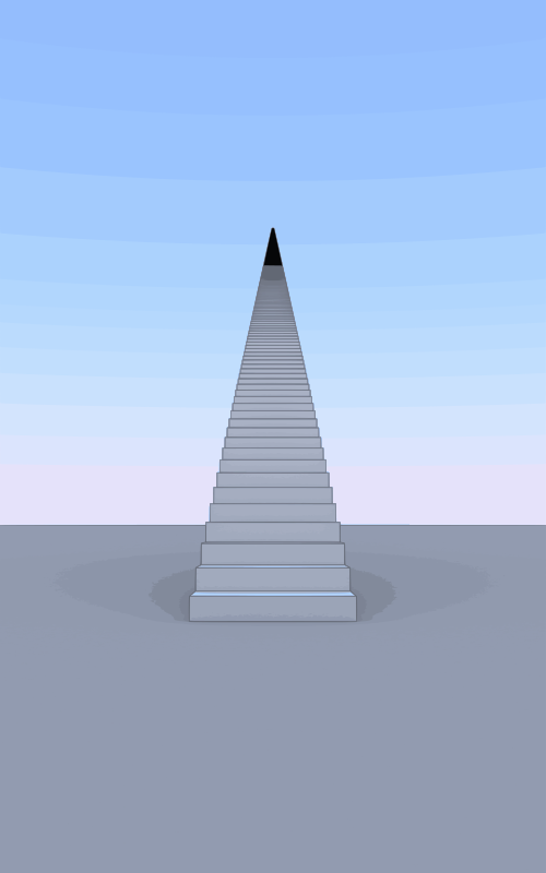 1000 Stairs vectorized (higher resolution)